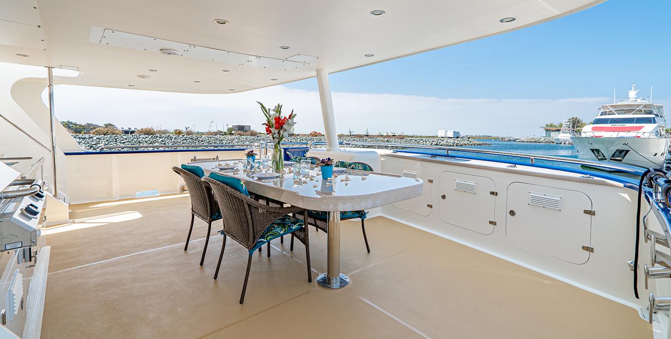 Aboard ALLSEAS 92 EXPEDITION a 92ft (28.04m) luxury motor yacht , built by ALLSEAS YACHTS in 2018