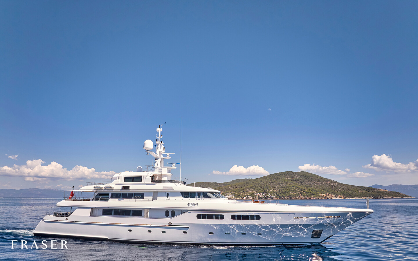 Aboard ELENA V a 163ft (49.91m) luxury motor yacht for Charter available with Fraser Yachts, built by CODECASA in 2004