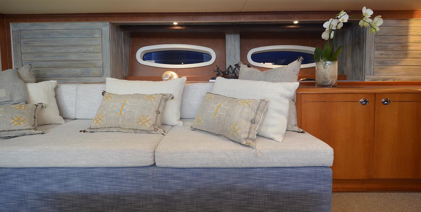 Aboard DANNESKJOLD a 105ft (32m) luxury sailing yacht , built by SOUTHERN OCEAN in 2009