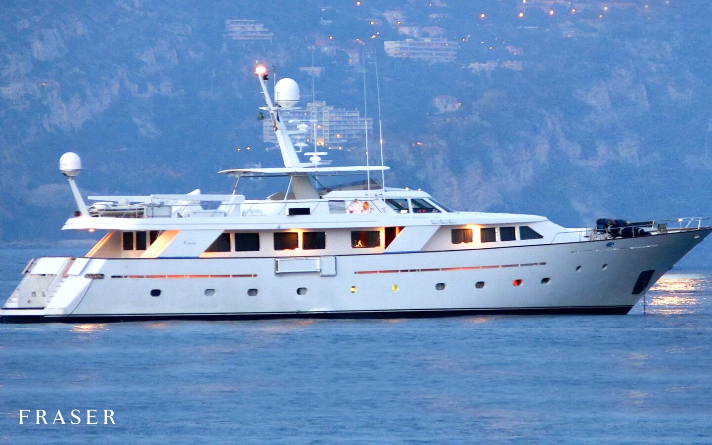 Aboard NIGHTFLOWER a 114ft (35m) luxury motor yacht for Sale & Charter available with Fraser Yachts, built by CODECASA in 1987