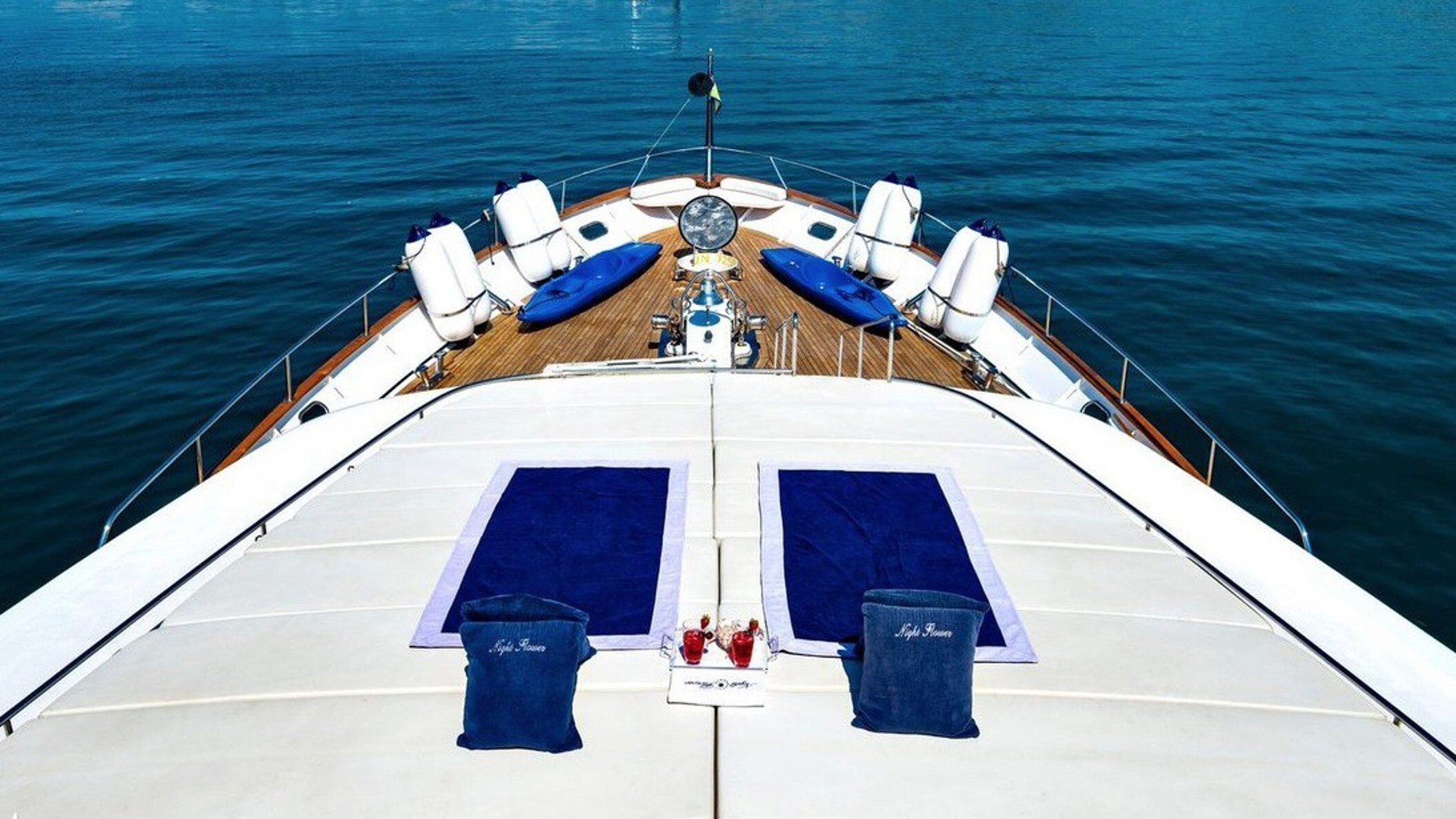 Aboard NIGHTFLOWER a 114ft (35m) luxury motor yacht for Sale & Charter available with Fraser Yachts, built by CODECASA in 1987