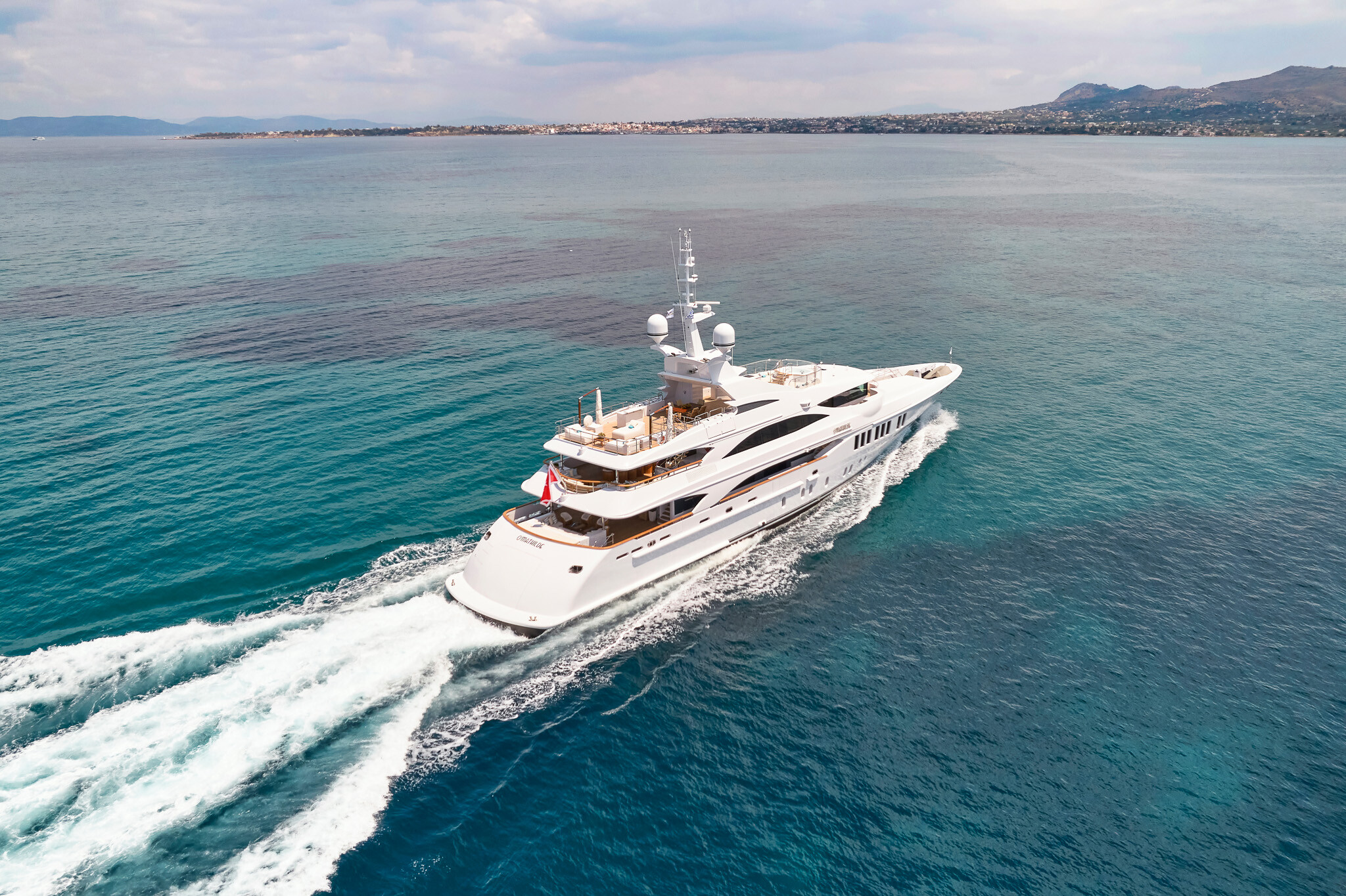 Aboard O'MATHILDE a 184ft (56.08m) luxury motor yacht for Charter available with Fraser Yachts, built by GOLDEN YACHTS in 2018