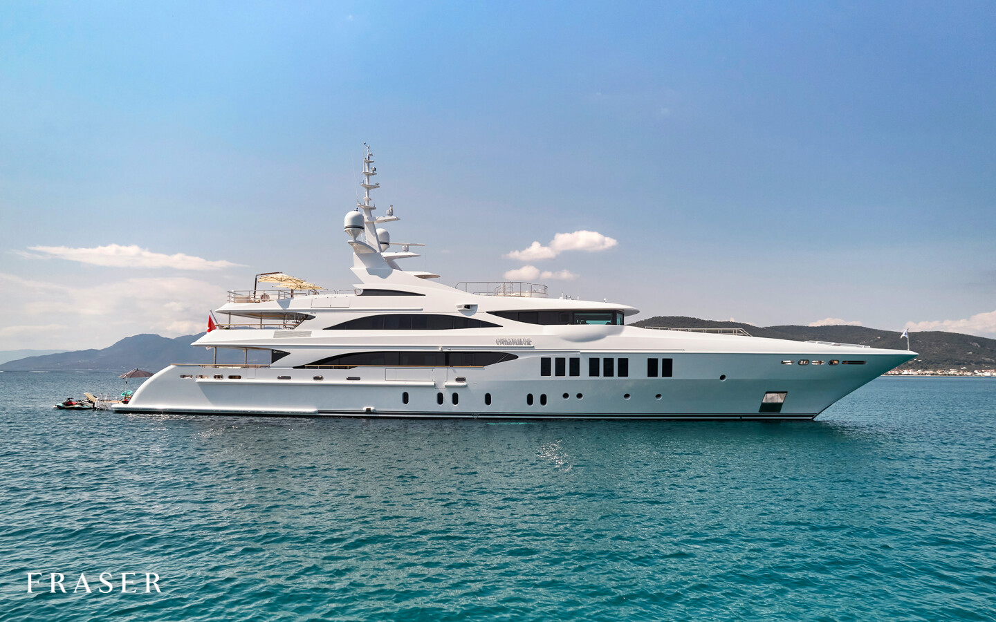 Aboard O'MATHILDE a 184ft (56.08m) luxury motor yacht for Charter available with Fraser Yachts, built by GOLDEN YACHTS in 2018