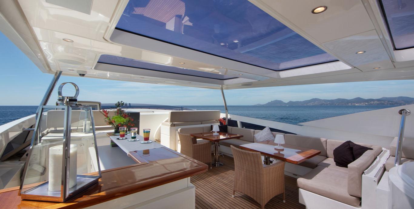 Aboard ASCENSION a 121ft (37m) luxury motor yacht , built by COUACH in 2010