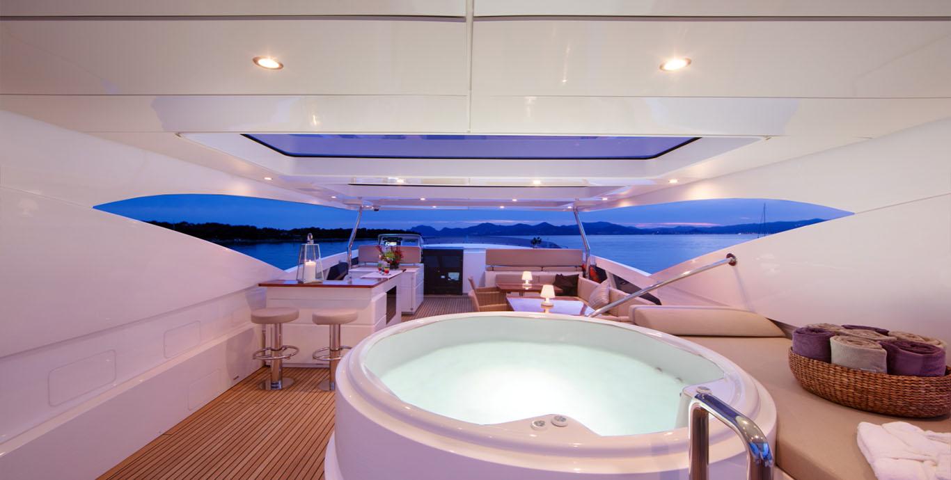Aboard ASCENSION a 121ft (37m) luxury motor yacht , built by COUACH in 2010