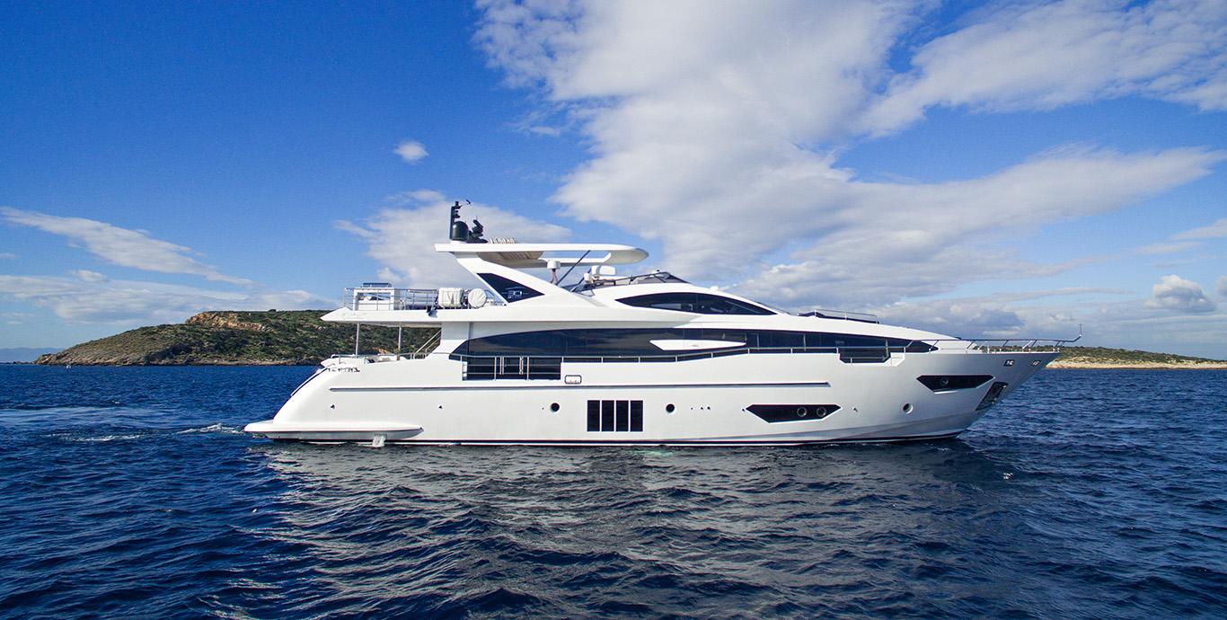 Aboard MEMORIES TOO a 95ft (29.1m) luxury motor yacht , built by AZIMUT in 2019