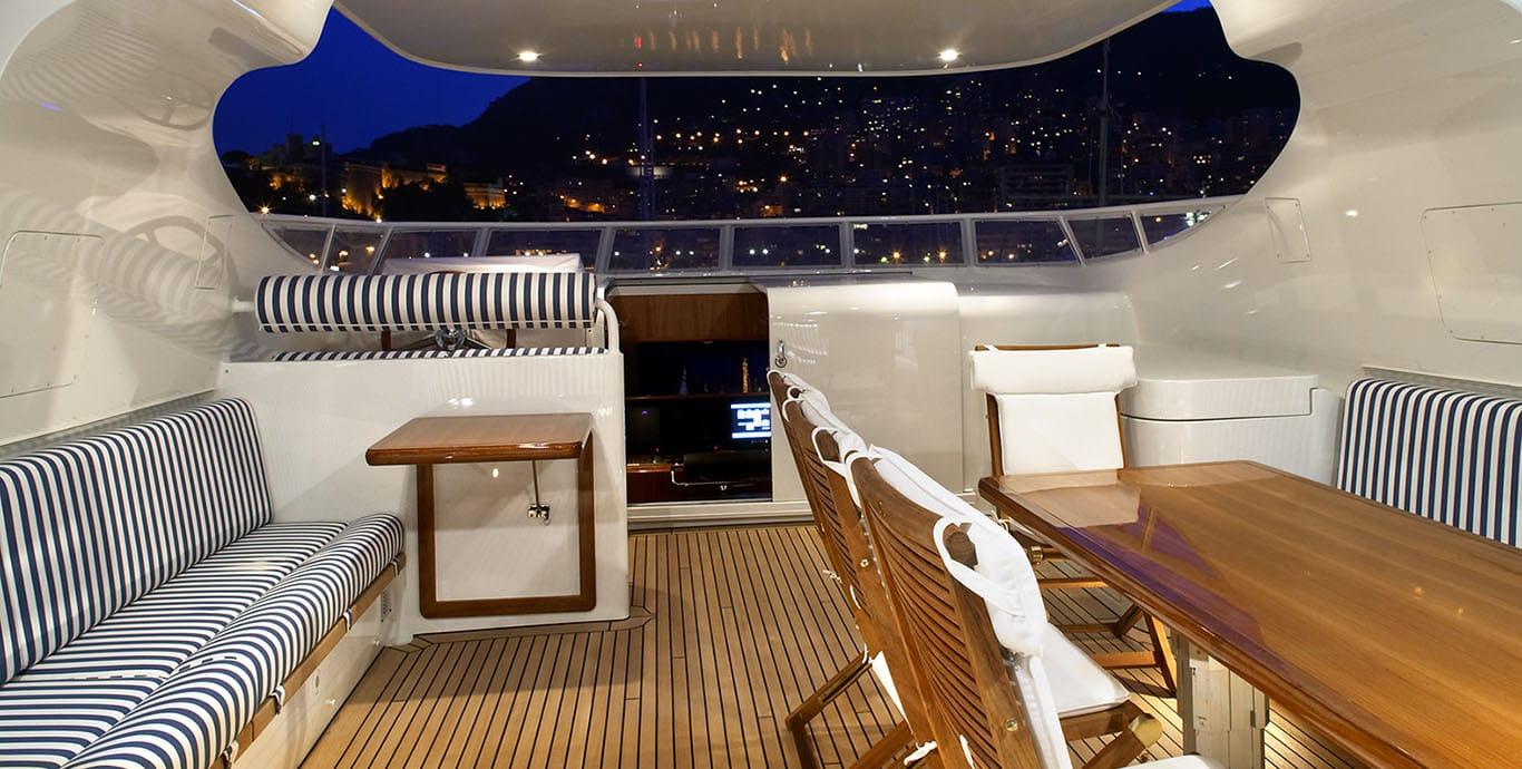 Aboard ARCHIPELAGO a 101ft (30.8m) luxury motor yacht , built by MOONEN SHIPYARD in 2005