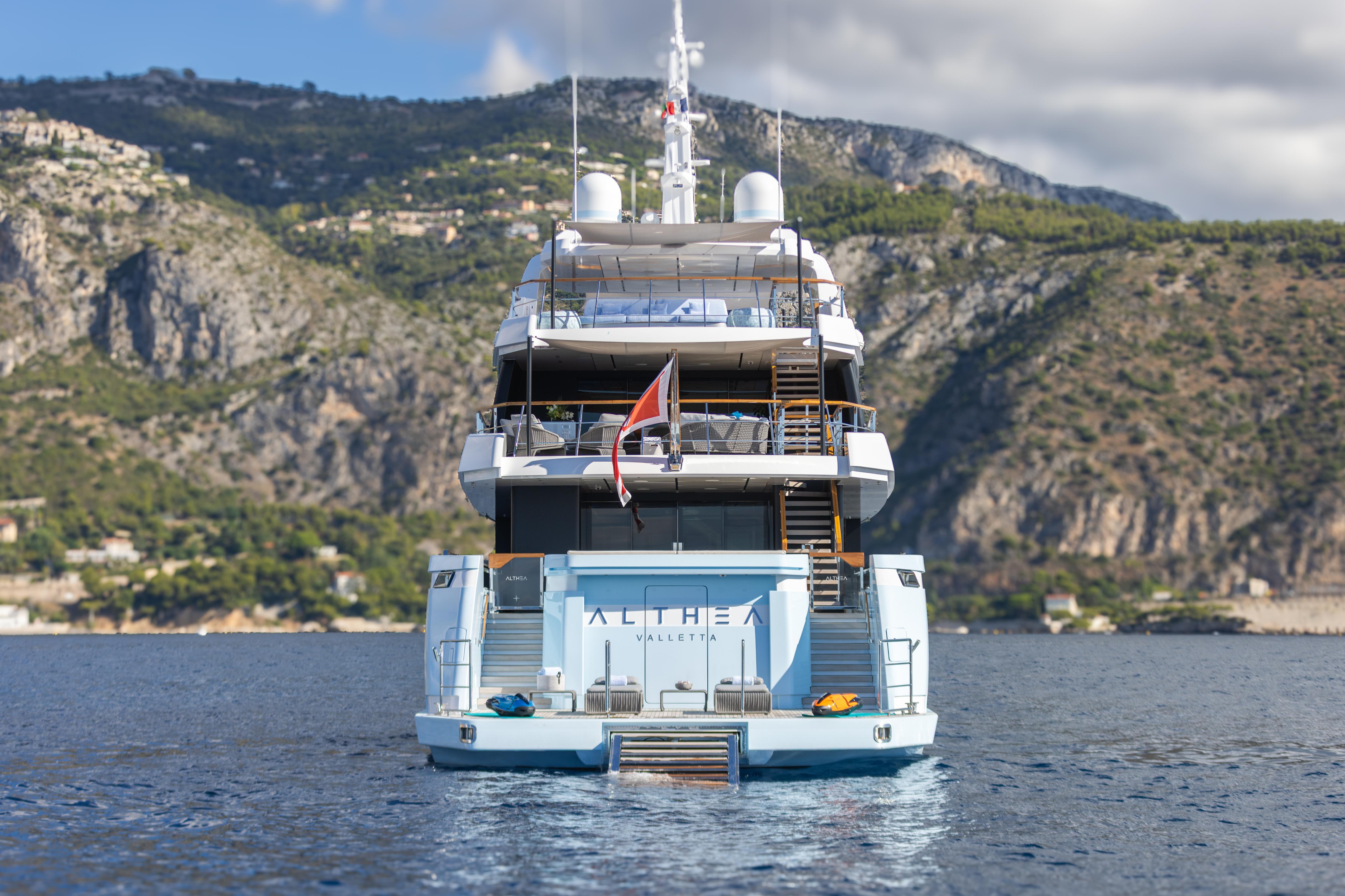 ALTHEA motor yacht by Fraser Yachts, built by ADMIRAL YACHTS