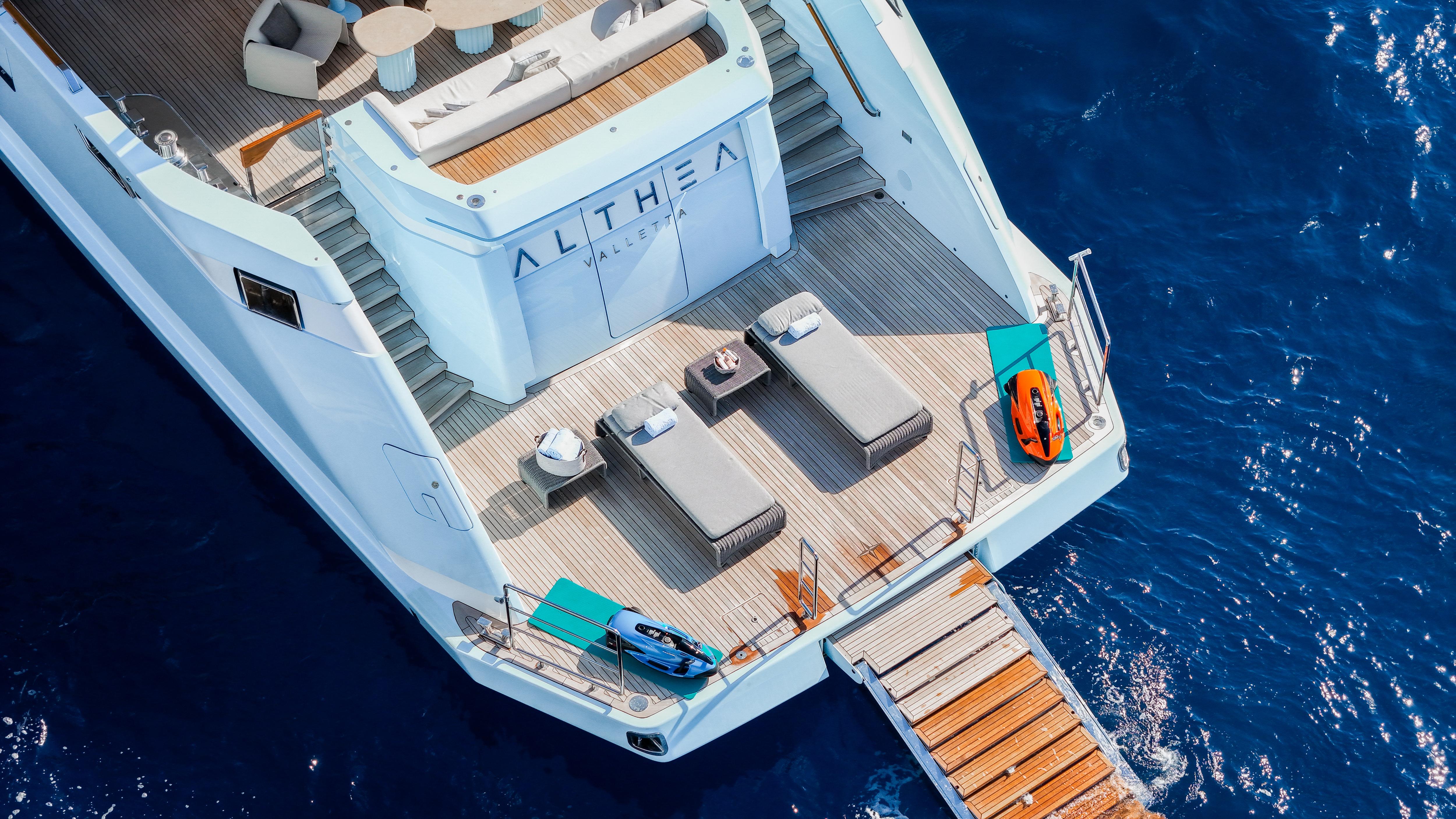 ALTHEA motor yacht  by Fraser Yachts, built by ADMIRAL YACHTS