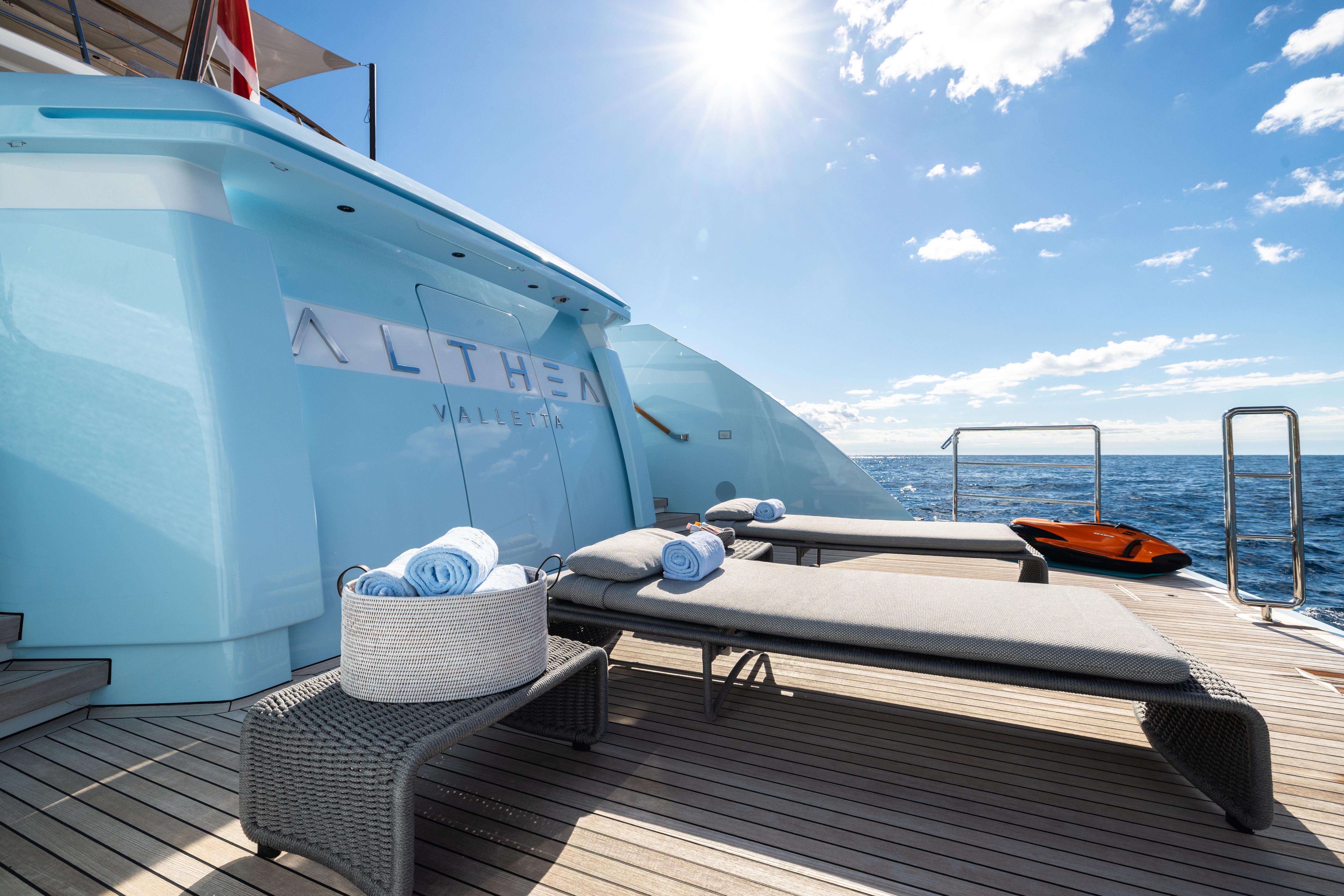 ALTHEA motor yacht  by Fraser Yachts, built by ADMIRAL YACHTS