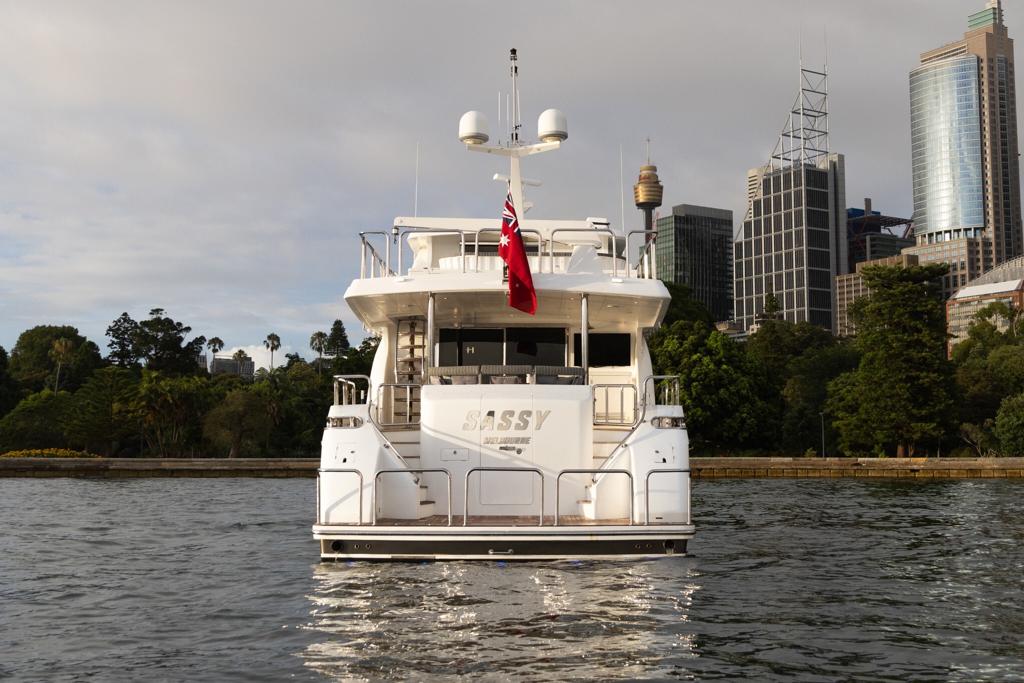 SASSY motor yacht for Sale by Fraser Yachts, built by HARGRAVE