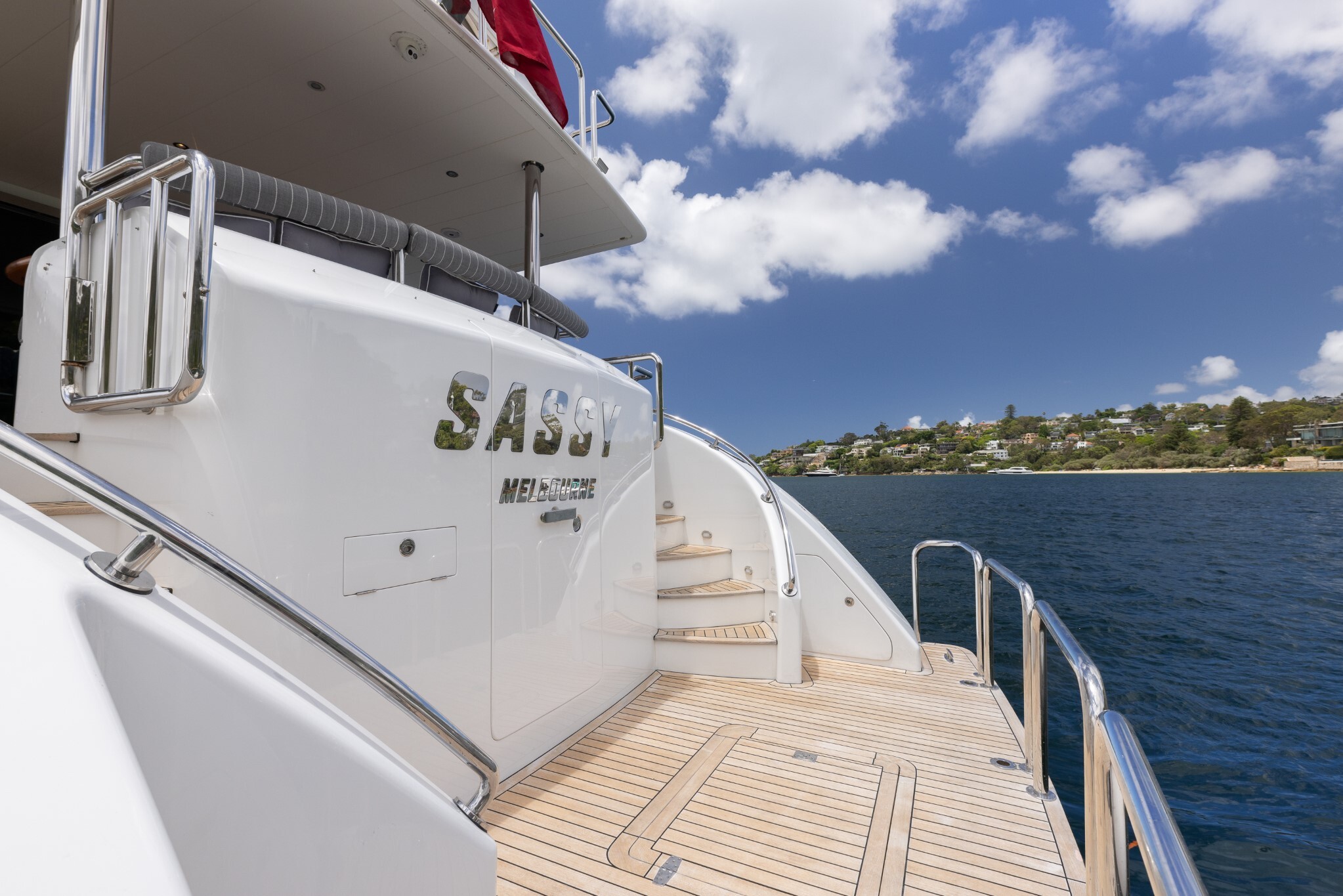 SASSY motor yacht for Sale by Fraser Yachts, built by HARGRAVE