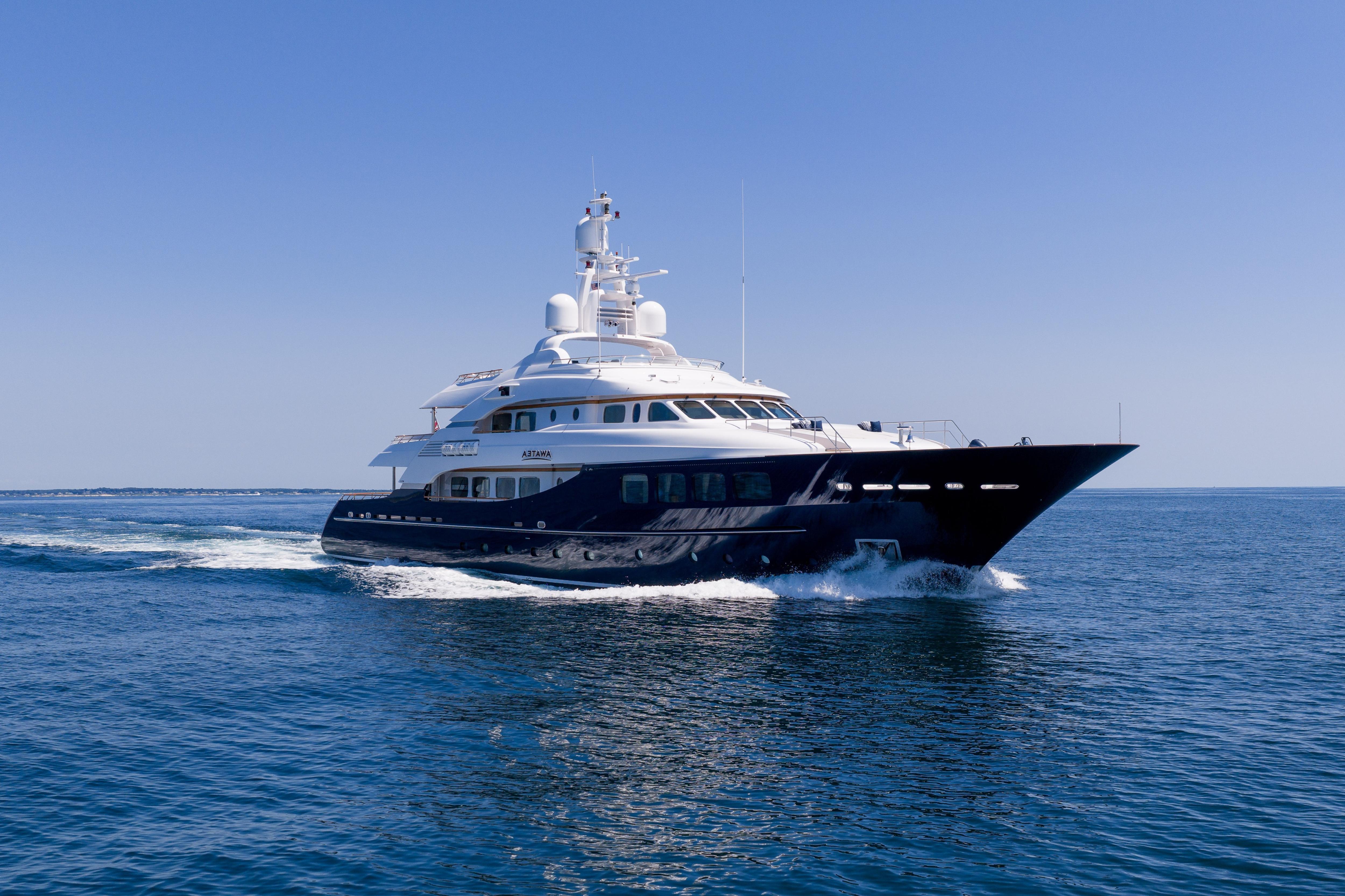 AWATEA motor yacht for Sale by Fraser Yachts, built by ROYAL HAKVOORT SHIPYARD