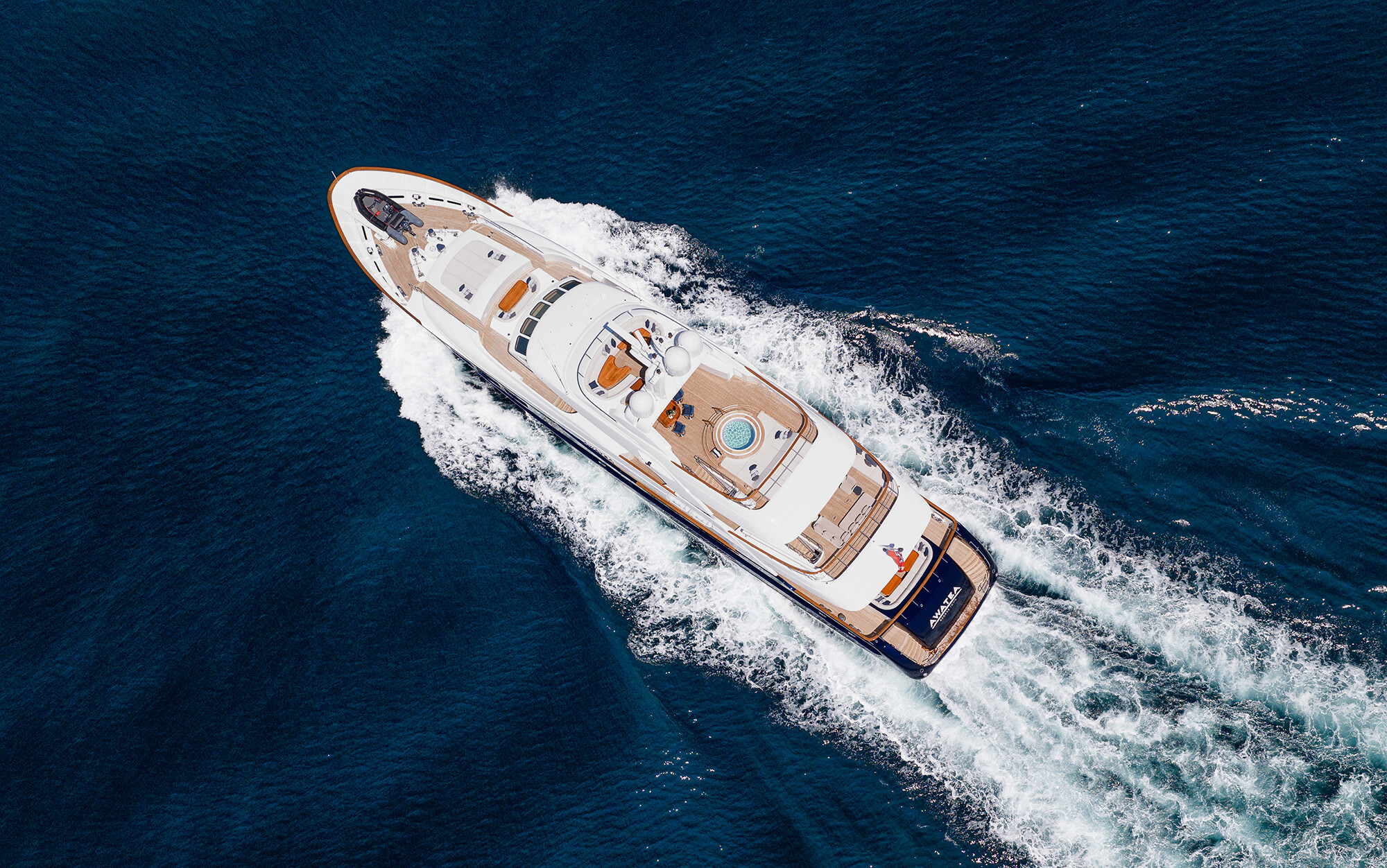 AWATEA motor yacht for Sale by Fraser Yachts, built by ROYAL HAKVOORT SHIPYARD