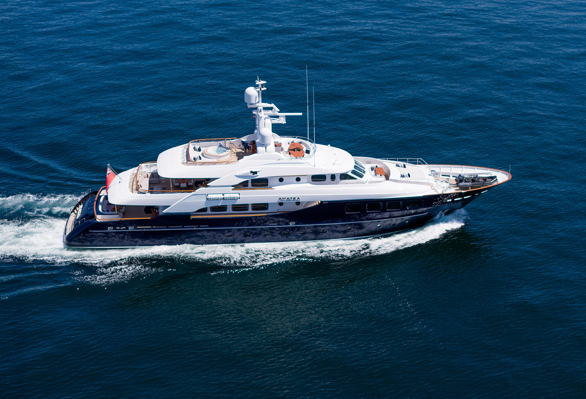 AWATEA motor yacht for Sale by Fraser Yachts, built by ROYAL HAKVOORT SHIPYARD
