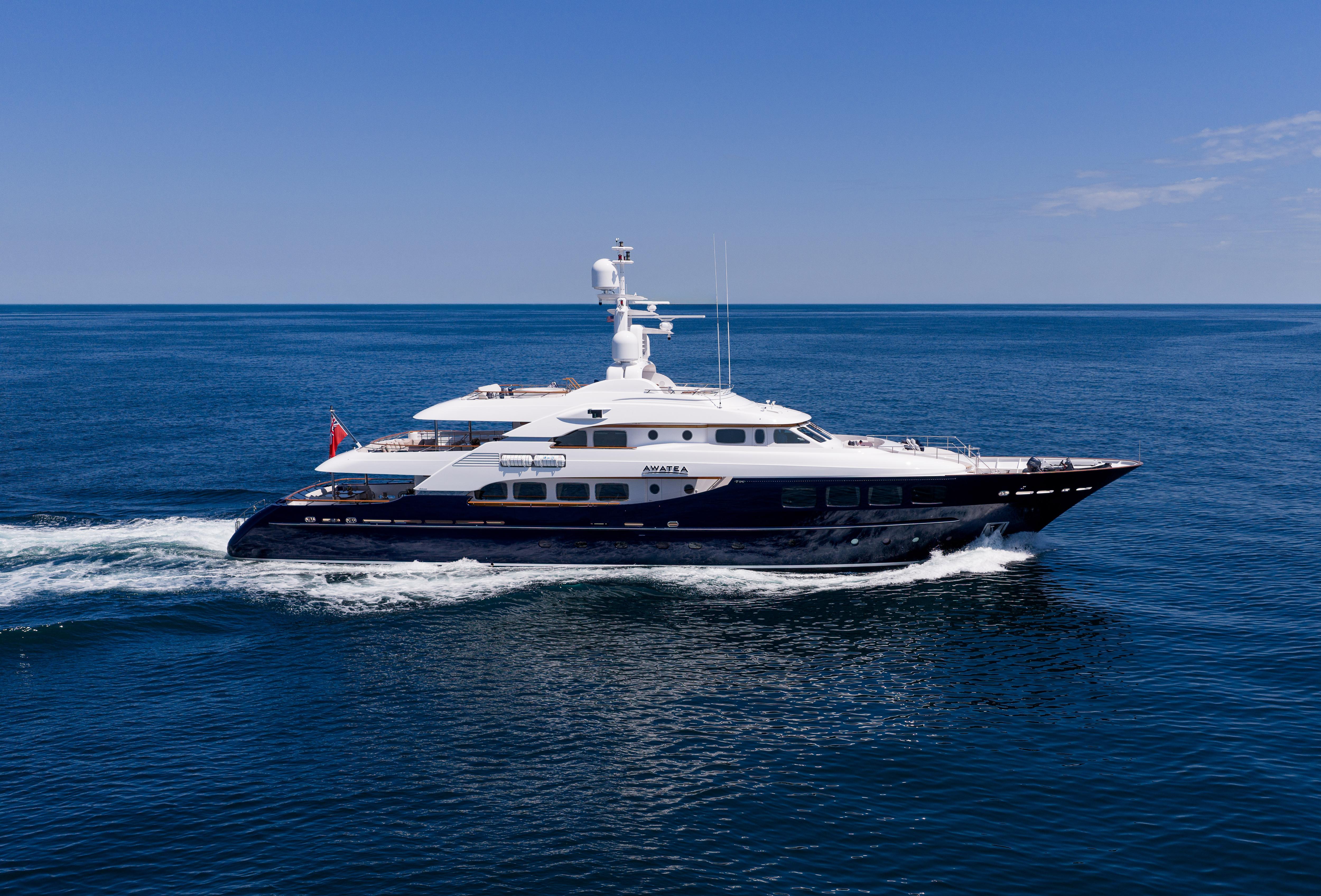 AWATEA motor yacht for Sale by Fraser Yachts, built by ROYAL HAKVOORT SHIPYARD