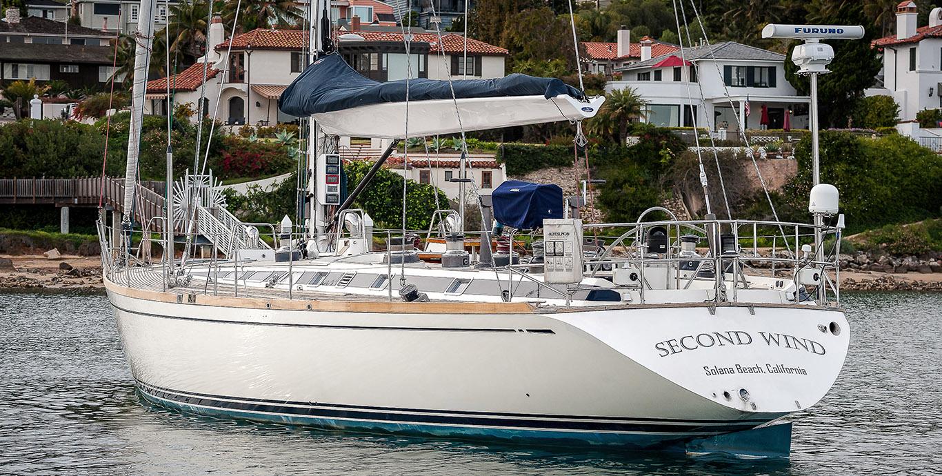 Aboard SECOND WIND a 65ft (19.99m) luxury sailing yacht , built by NAUTOR’S SWAN in 1984