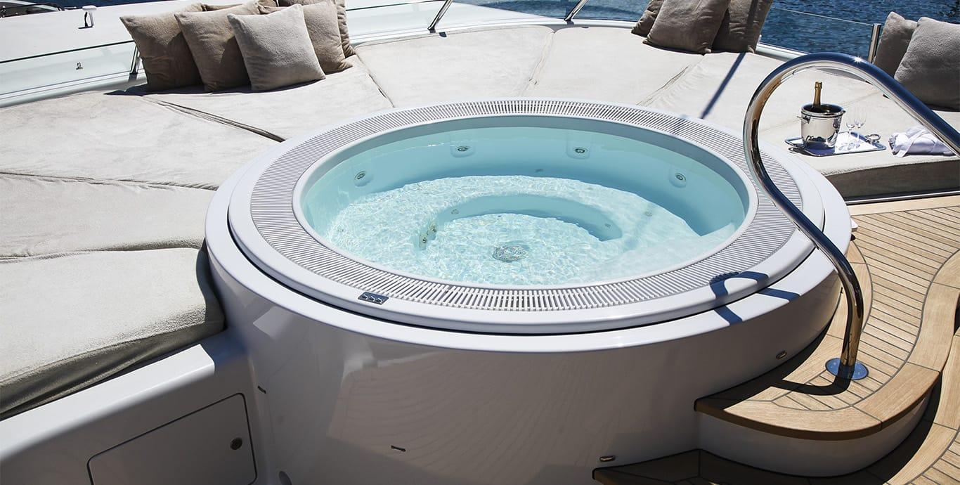 Aboard LADY BRAVE a 171ft (52.3m) luxury motor yacht , built by AMELS in 2008