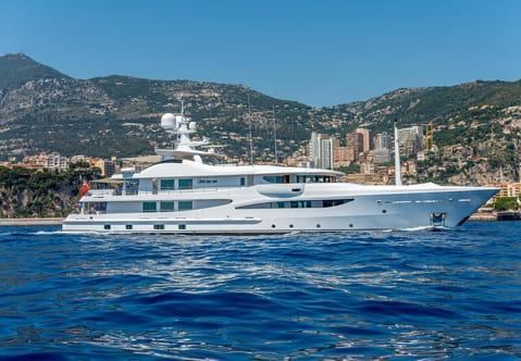 Aboard LADY BRAVE a 171ft (52.3m) luxury motor yacht , built by AMELS in 2008