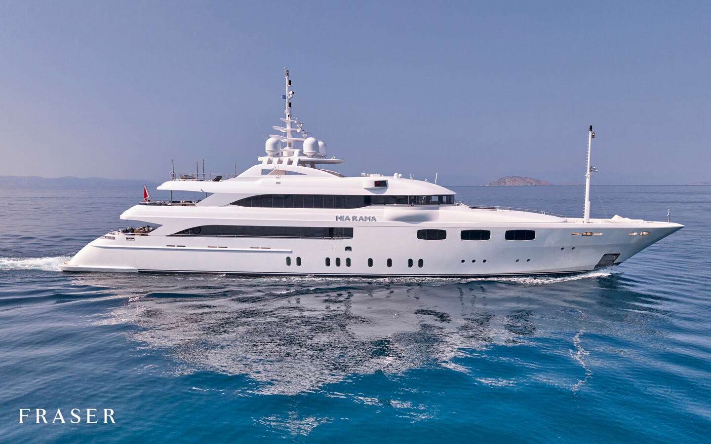 MIA RAMA motor yacht for Charter by Fraser Yachts, built by GOLDEN YACHTS