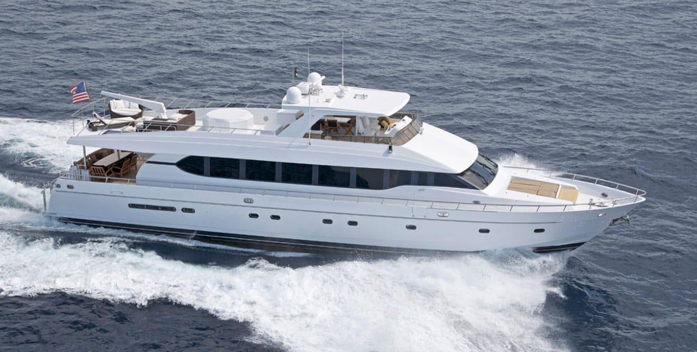 Aboard SLIPAWAY a 92ft (28.04m) luxury motor yacht , built by MONTE FINO in 2001