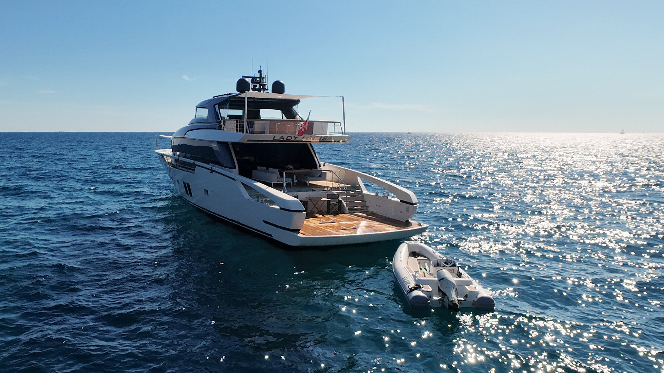 LADY LARISA motor yacht for Sale by Fraser Yachts, built by SANLORENZO