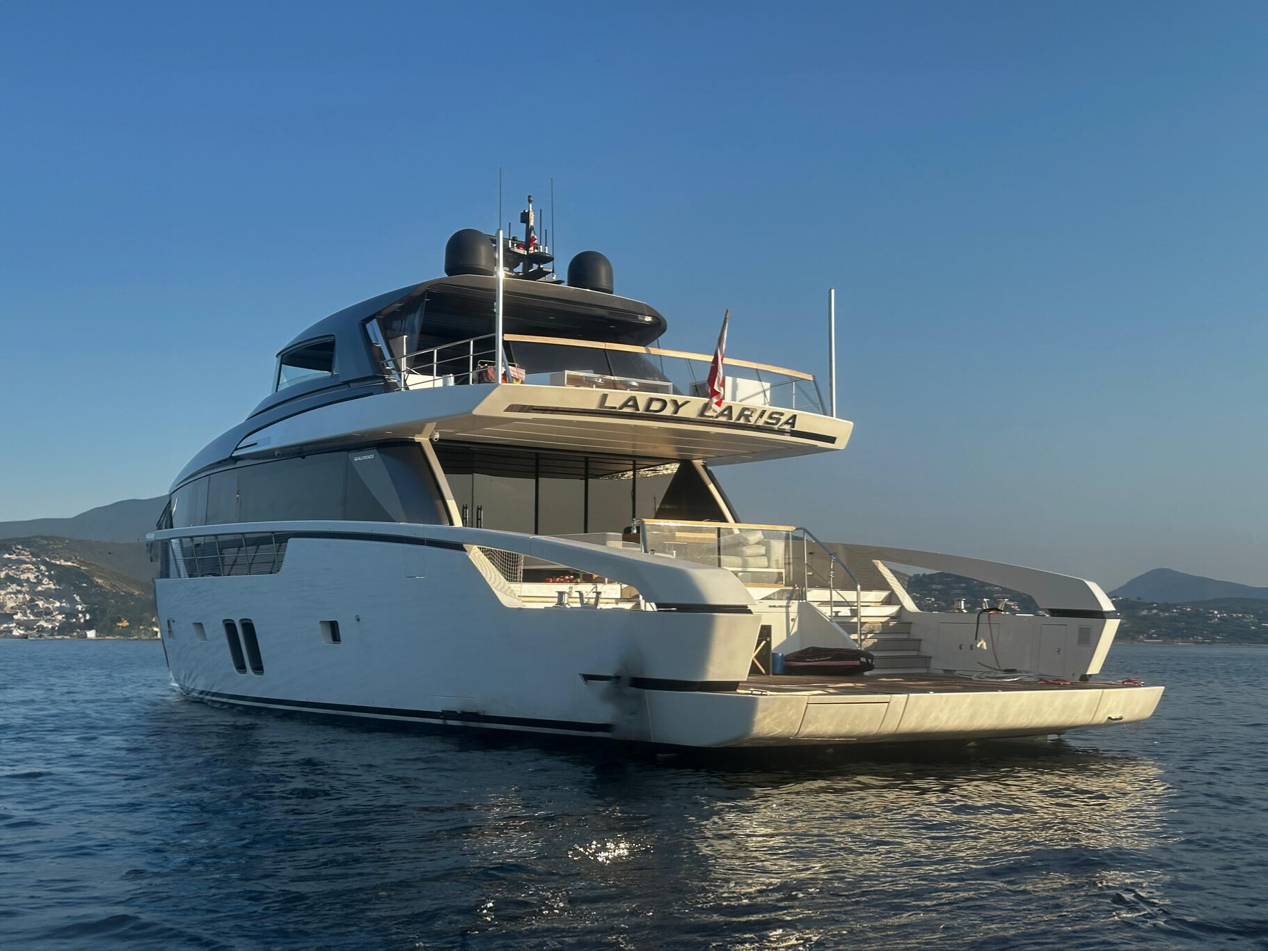 LADY LARISA motor yacht for Sale by Fraser Yachts, built by SANLORENZO
