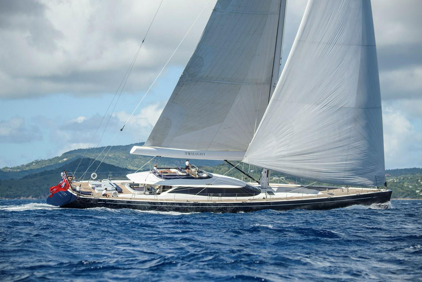 Aboard TWILIGHT II a 125ft (38.14m) luxury sailing yacht , built by OYSTER YACHTS in 2013