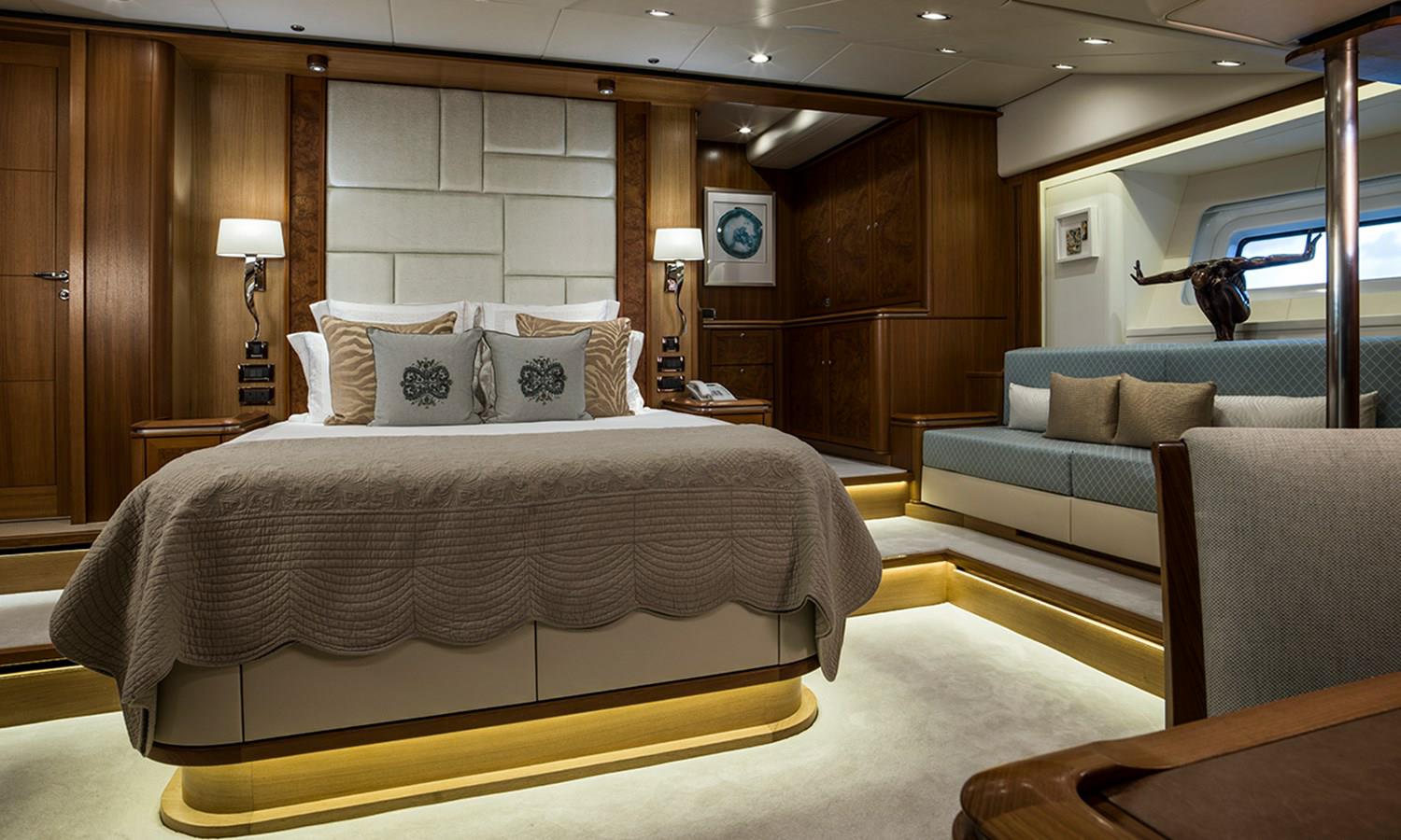 Aboard TWILIGHT II a 125ft (38.14m) luxury sailing yacht , built by OYSTER YACHTS in 2013