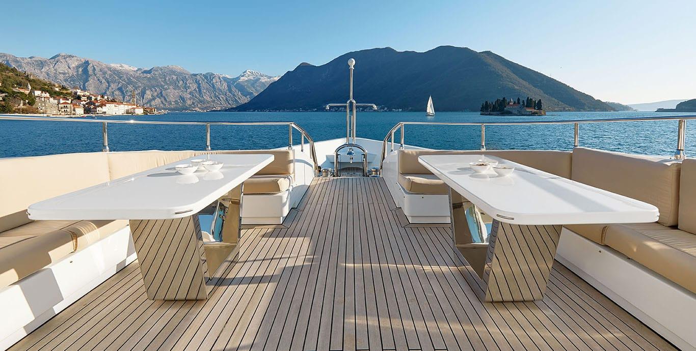 Aboard VERA a 148ft (45.16m) luxury motor yacht , built by ORKUN YACHTING in 2012