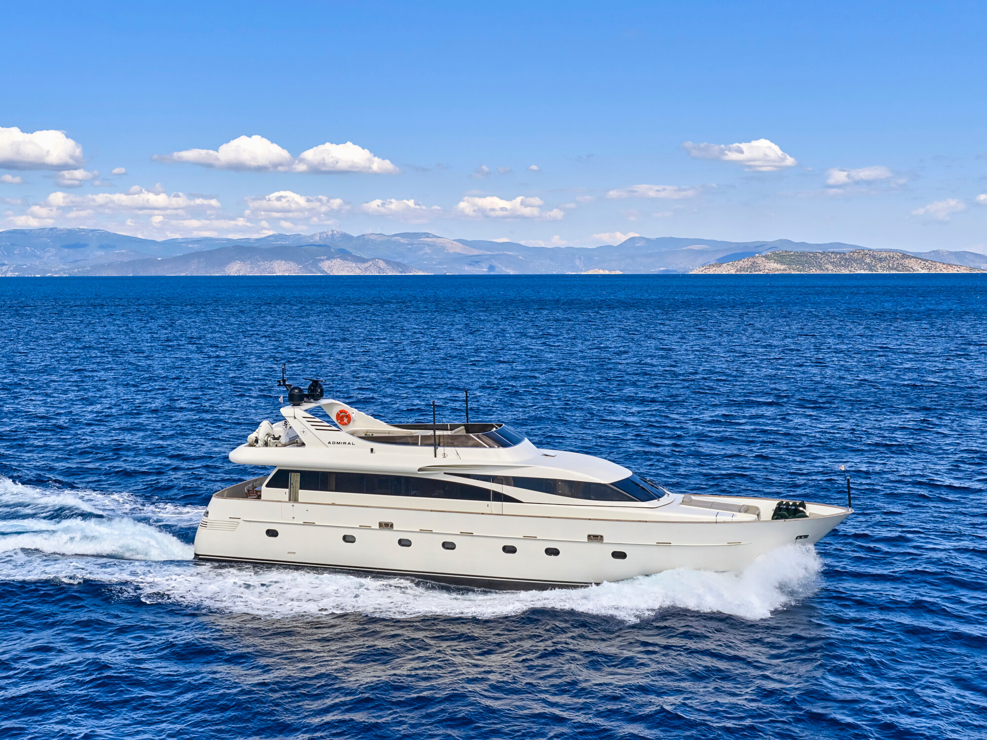 TRITONE motor yacht for Sale & Charter by Fraser Yachts, built by ADMIRAL YACHTS