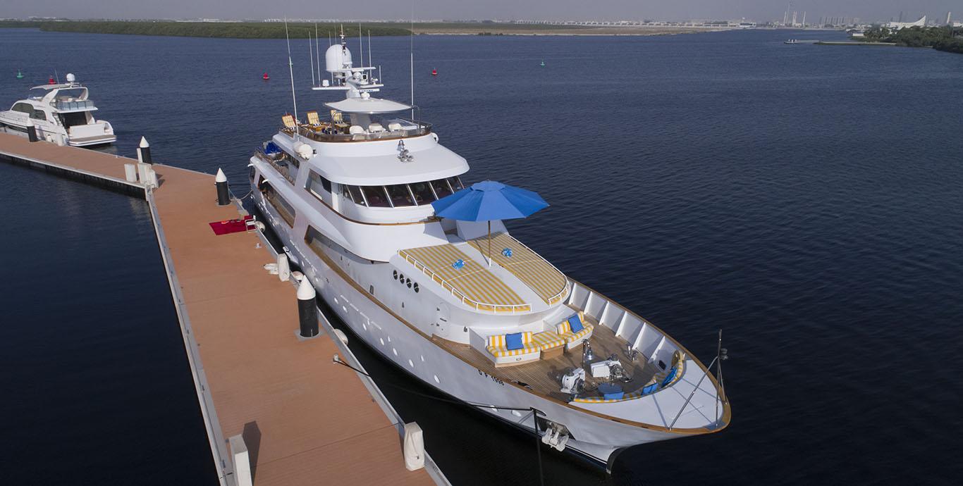 Aboard NORDIC STAR a 122ft (37.2m) luxury motor yacht , built by CRN in 1978