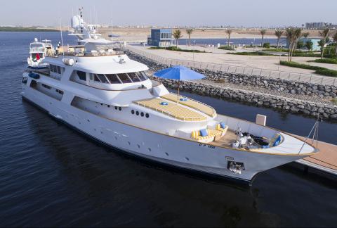 Aboard NORDIC STAR a 122ft (37.2m) luxury motor yacht , built by CRN in 1978