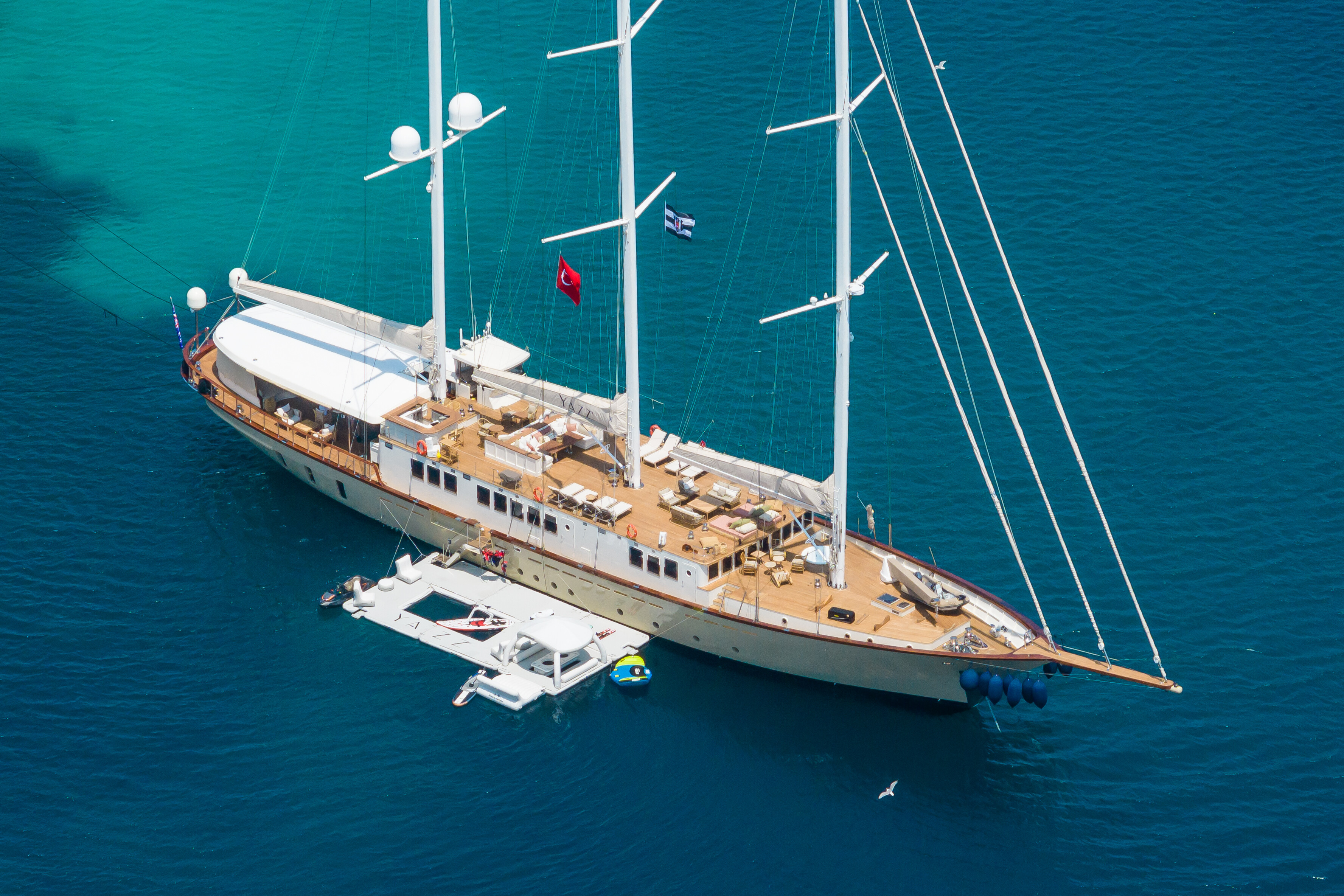 YAZZ sailing yacht for Sale & Charter by Fraser Yachts, built by AEGEAN YACHT