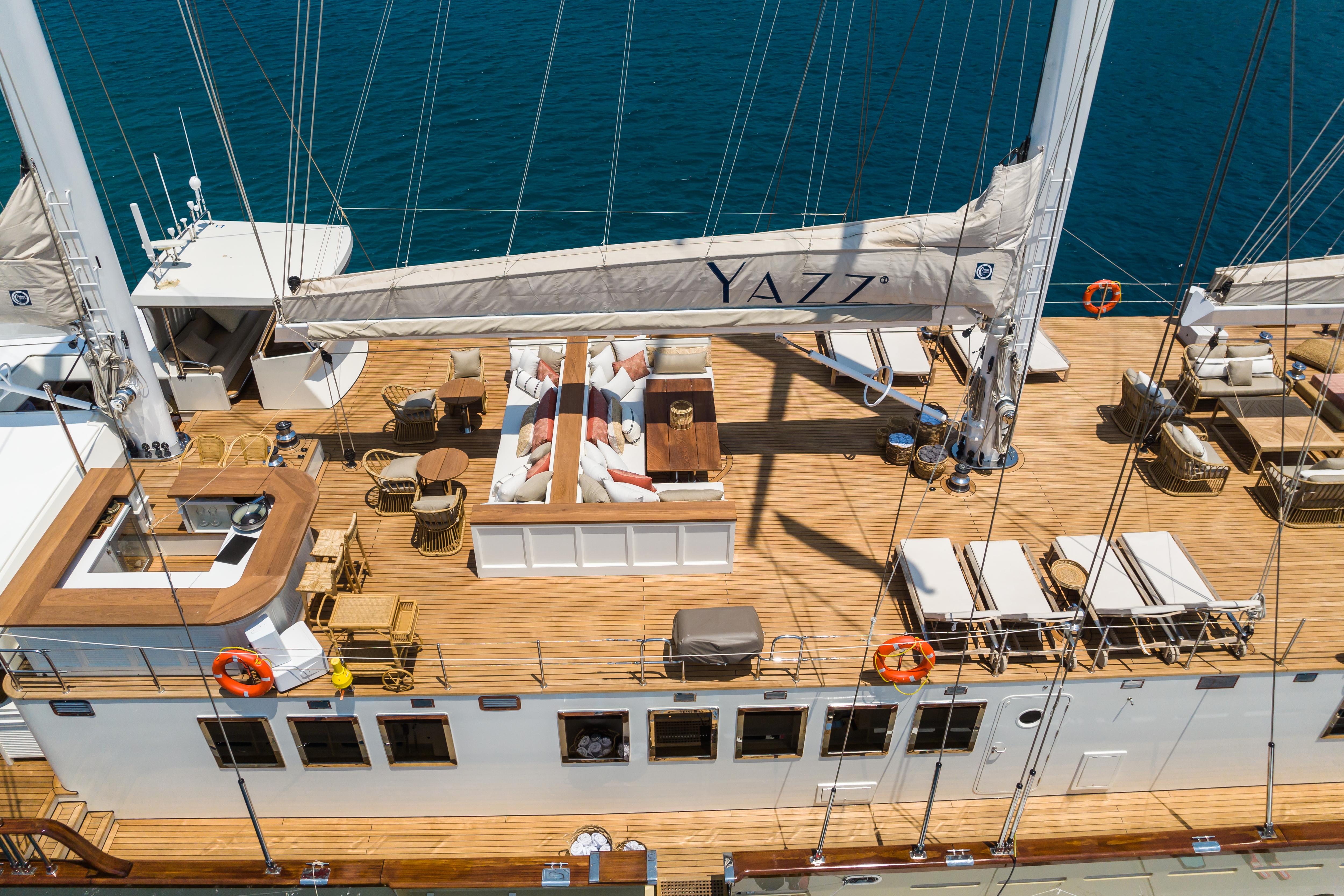 YAZZ sailing yacht for Sale & Charter by Fraser Yachts, built by AEGEAN YACHT