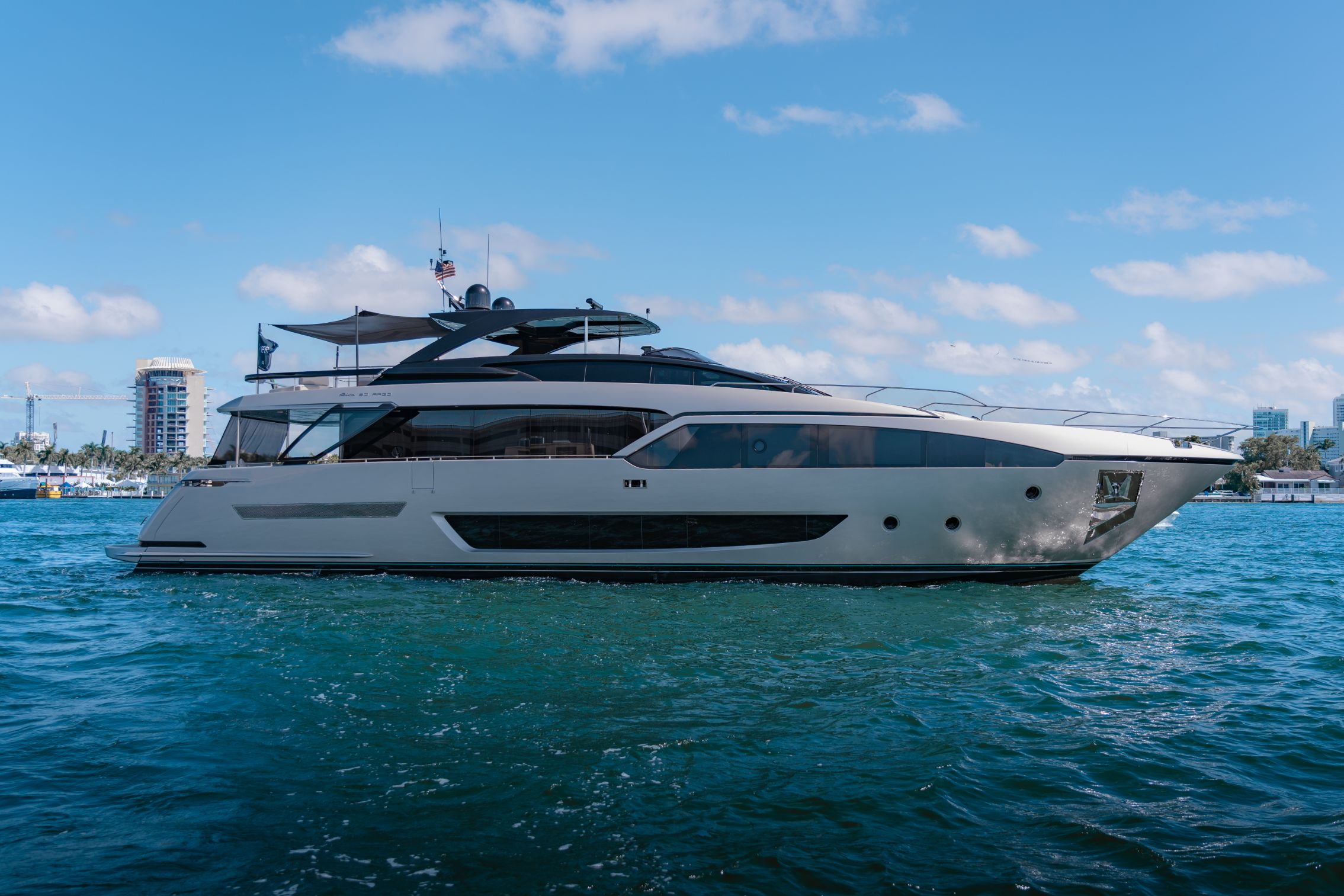 Aboard BEYOND BEYOND a 93ft (28.5m) luxury motor yacht , built by RIVA in 2019