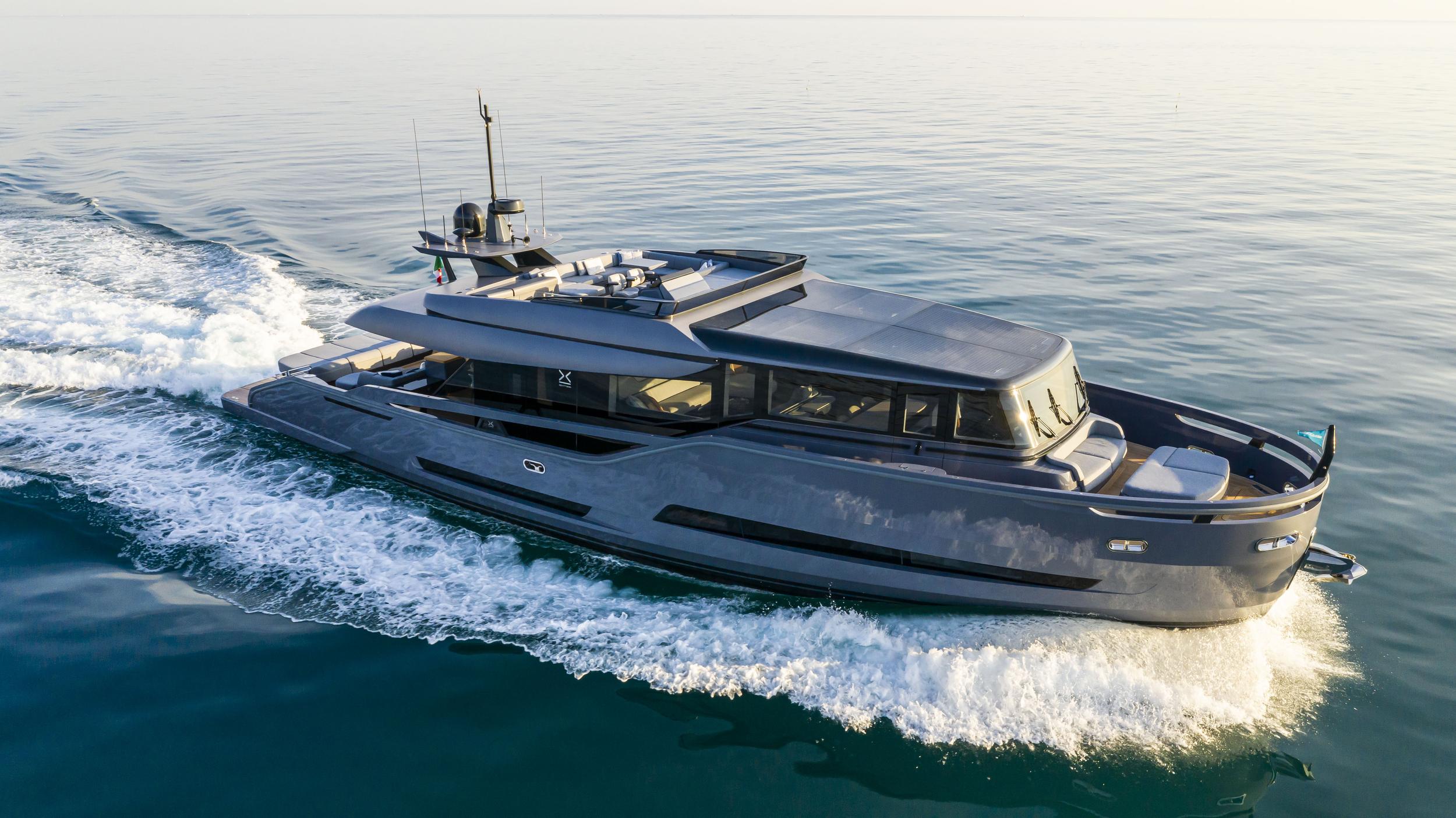 Aboard HAZE a 85ft (26m) luxury motor yacht , built by EXTRA YACHTS in 2021