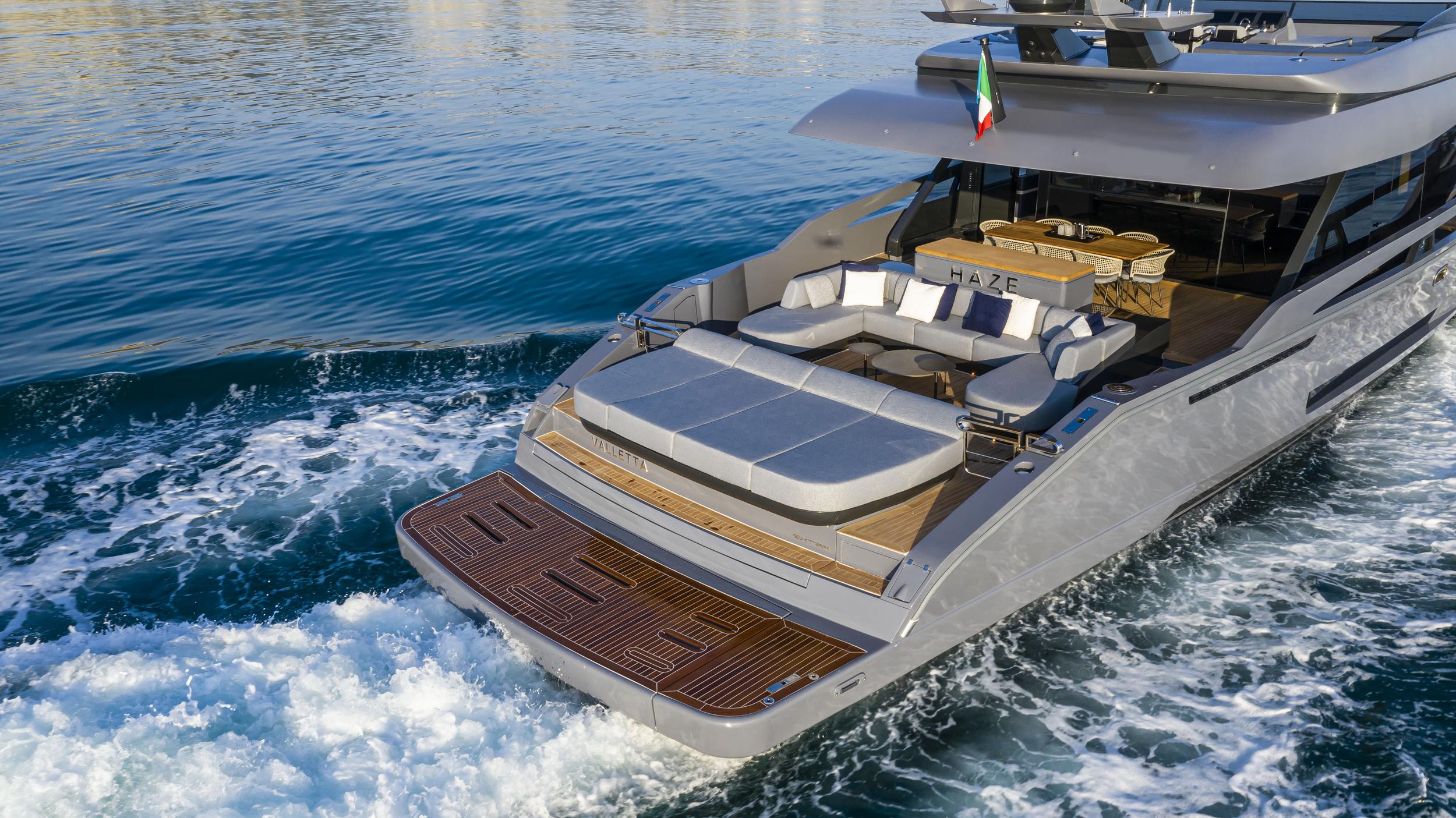 Aboard HAZE a 85ft (26m) luxury motor yacht , built by EXTRA YACHTS in 2021