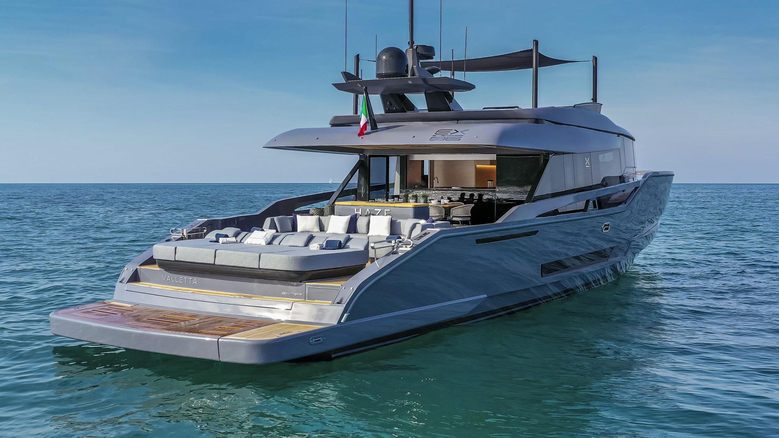 Aboard HAZE a 85ft (26m) luxury motor yacht , built by EXTRA YACHTS in 2021