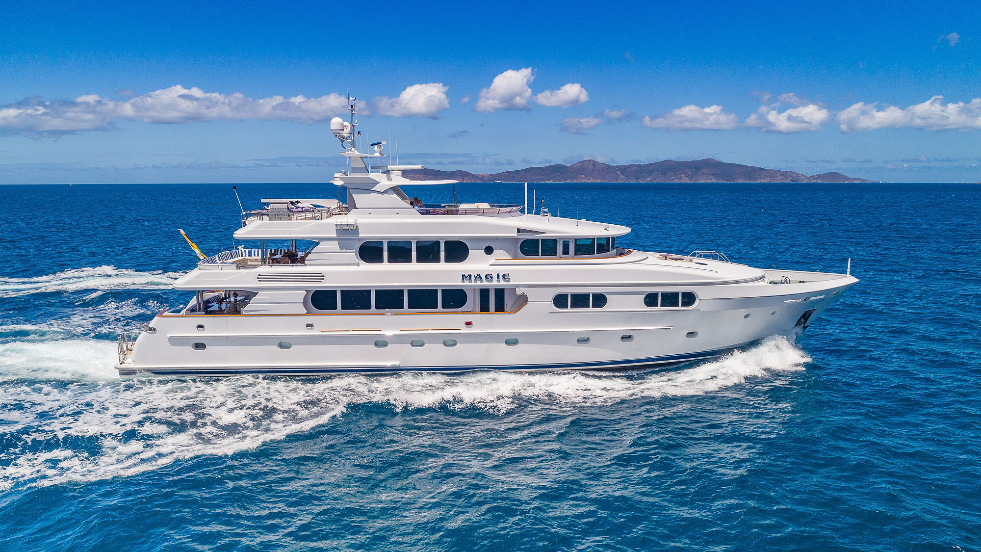 Yacht for Charter with Fishing Equipment