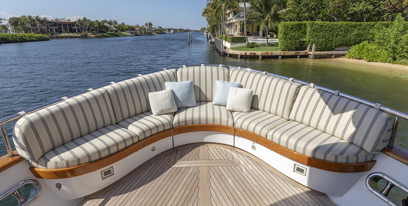 Aboard NADAN a 151ft (46.1m) luxury motor yacht , built by BURGER in 2009