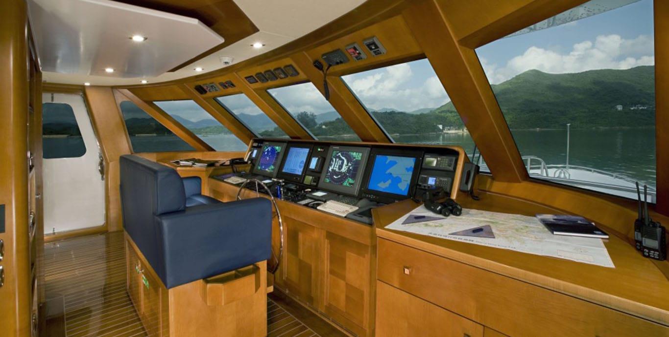 Aboard PRINCESS V a 108ft (32.99m) luxury motor yacht , built by KINGSHIP YACHT in 2007