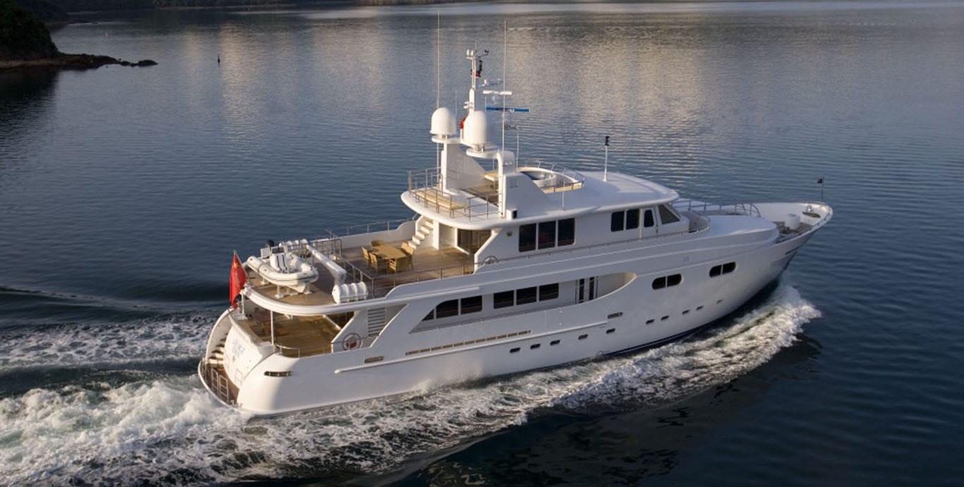 Aboard PRINCESS V a 108ft (32.99m) luxury motor yacht , built by KINGSHIP YACHT in 2007