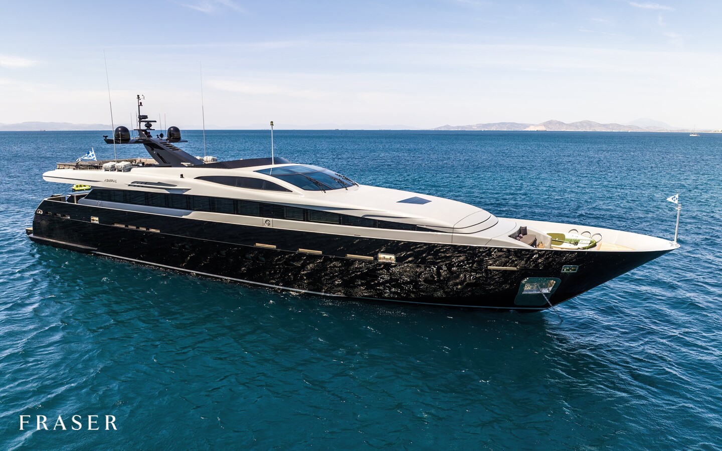 Aboard MADO a 128ft (39.25m) luxury motor yacht for Charter available with Fraser Yachts, built by ADMIRAL in 2009