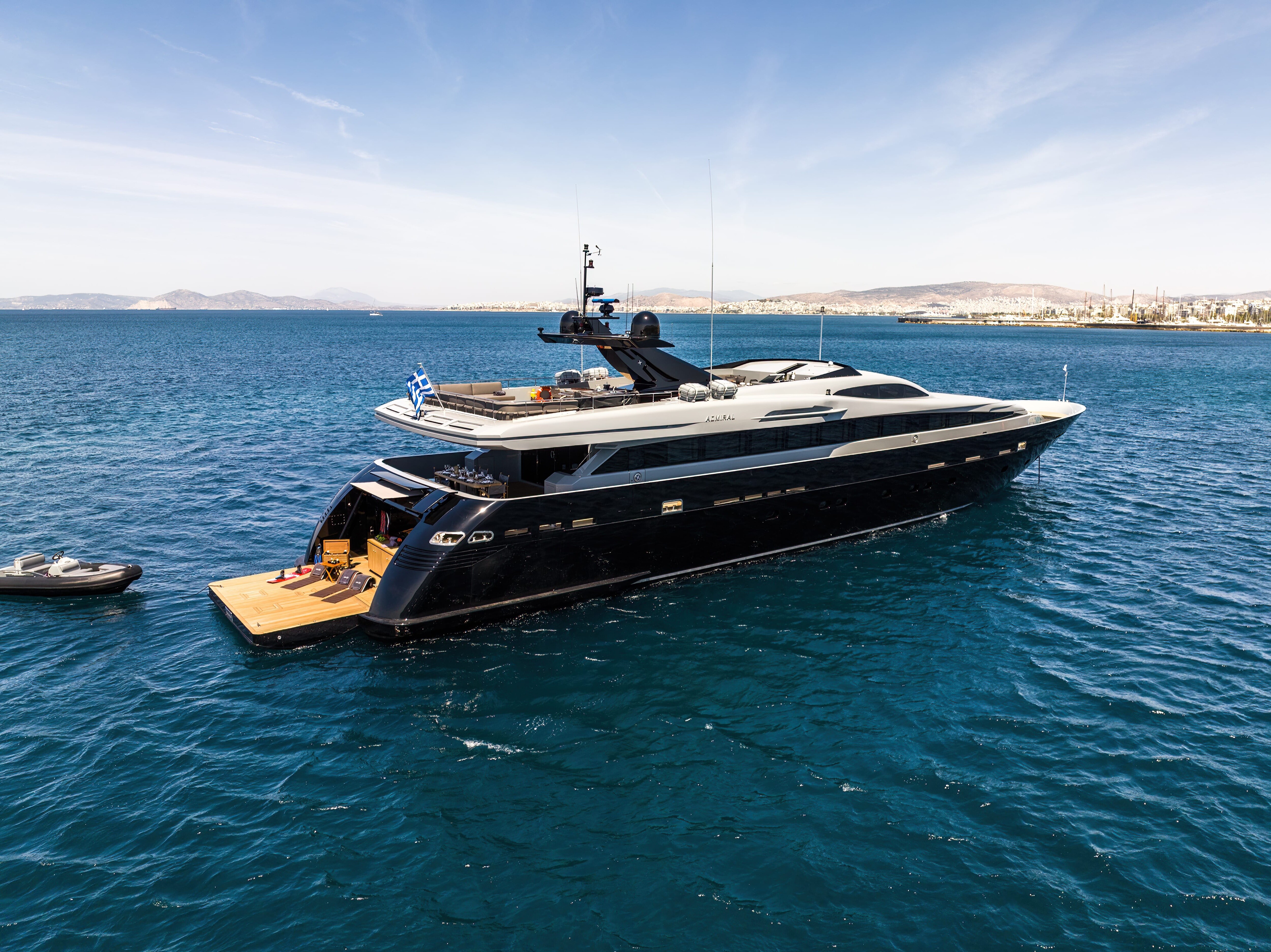 Aboard MADO a 128ft (39.25m) luxury motor yacht for Charter available with Fraser Yachts, built by ADMIRAL in 2009
