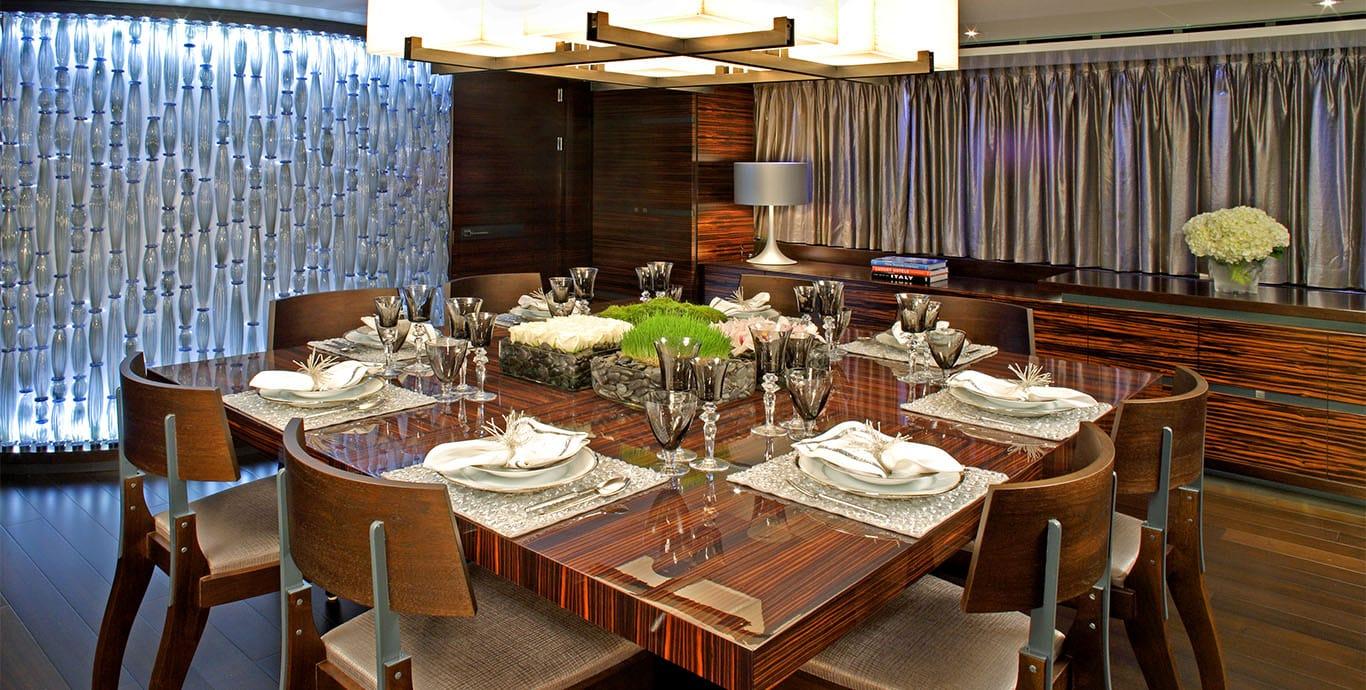 Aboard INCEPTION a 164ft (50m) luxury motor yacht , built by HEESEN in 2008