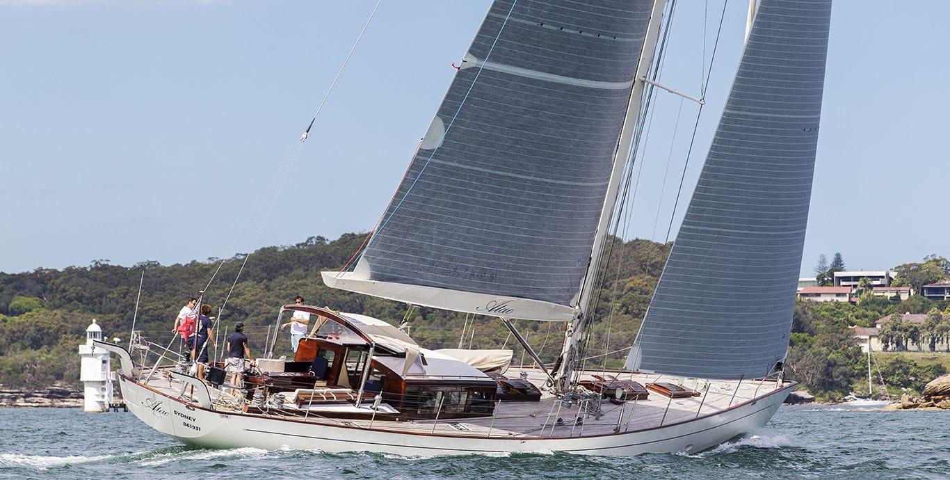 Aboard ATAO a ft (24.9m) luxury sailing yacht , built by JFA YACHTS in 2006