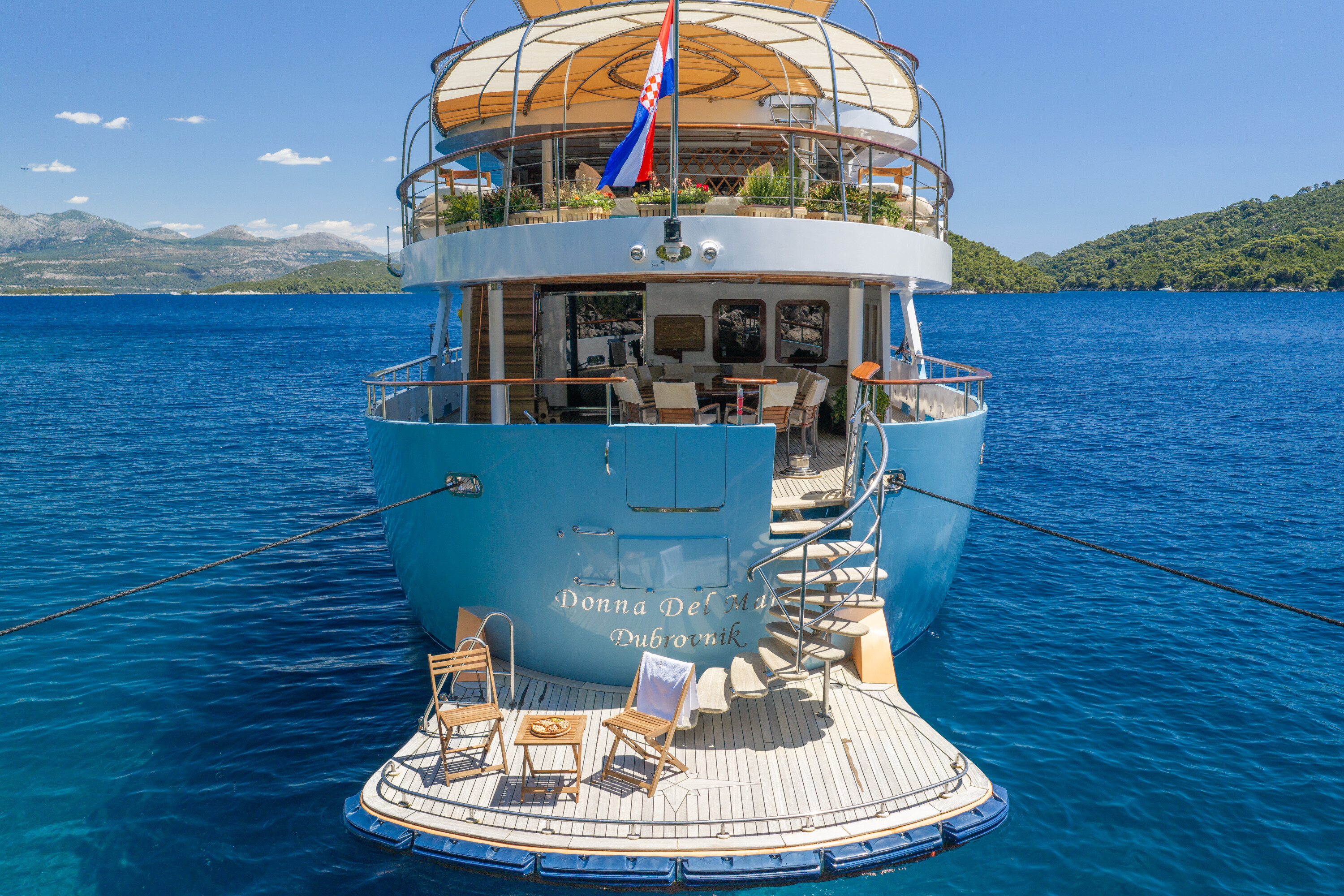 DONNA DEL MARE motor yacht for Sale & Charter by Fraser Yachts, built by AEGEAN YACHT