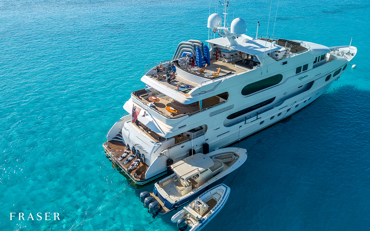 Aboard MILESTONE a 146ft (44.5m) luxury motor yacht , built by CHRISTENSEN in 2008