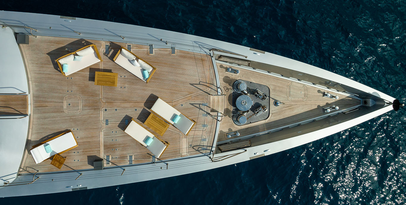 Aboard FALCO MOSCATA a 162ft (49.5m) luxury motor yacht for Charter available with Fraser Yachts, built by PICCHIOTTI in 2010
